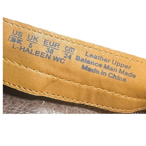 Franco Sarto Haleen Brown Leather Wide Calf Over-the-Knee Size 7.5M WC - Picture 12 of 14